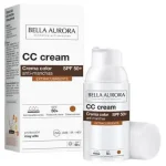 Bella Aurora CC Cream anti-taches SPF50+ - Couvrance totale