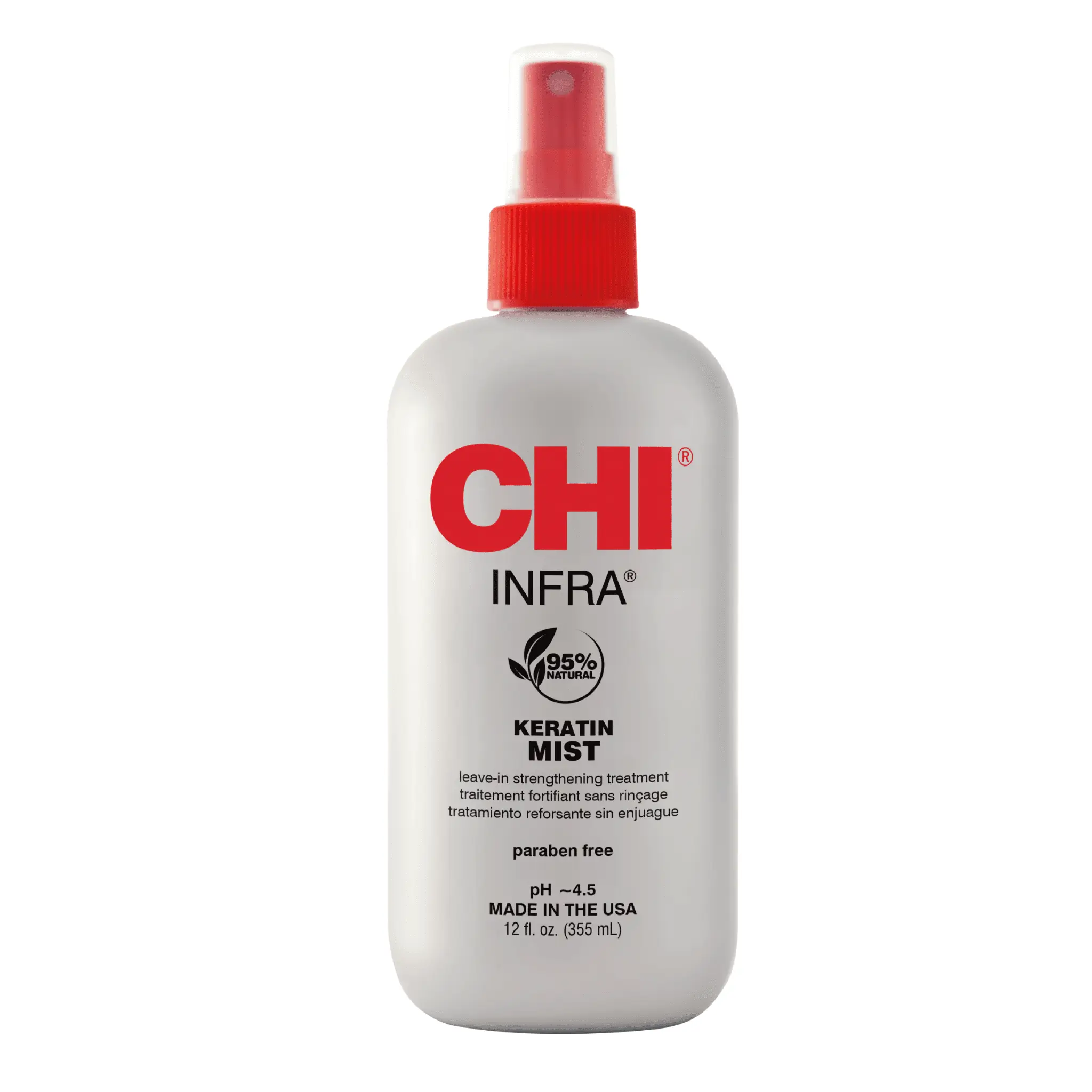 AMAZON-LAYOUT-34 CHI - KERATIN MIST LEAVE-IN STRENGTHENING TREATMENT 355ML – Image 1