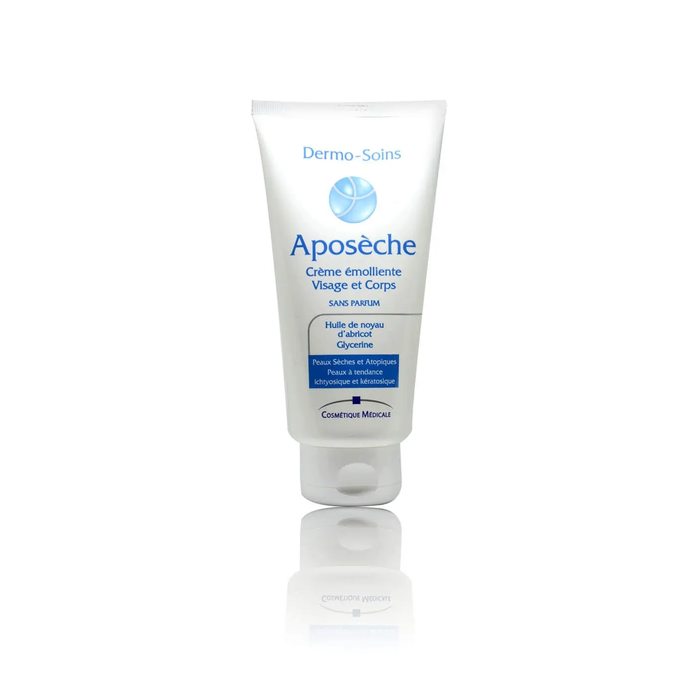APOSECHE-CREME-EMOLLIANTE-VISAGE-ET-CORPS- APOSECHE CREME EMOLLIANTE VISAGE ET CORPS 250 ML – Image 1