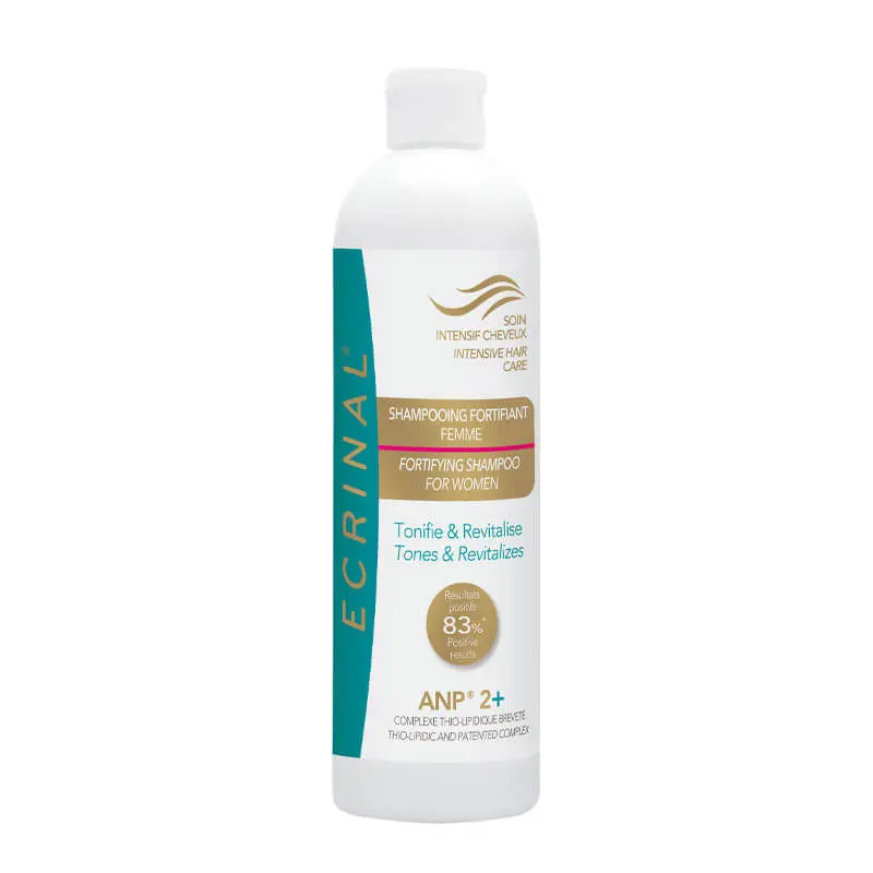 ECRINAL-Shampooing-Fortifiant-Femme-400ml ECRINAL SHAMPOOING FORTIFIANT FEMME ANP2+ 400ML – Image 1
