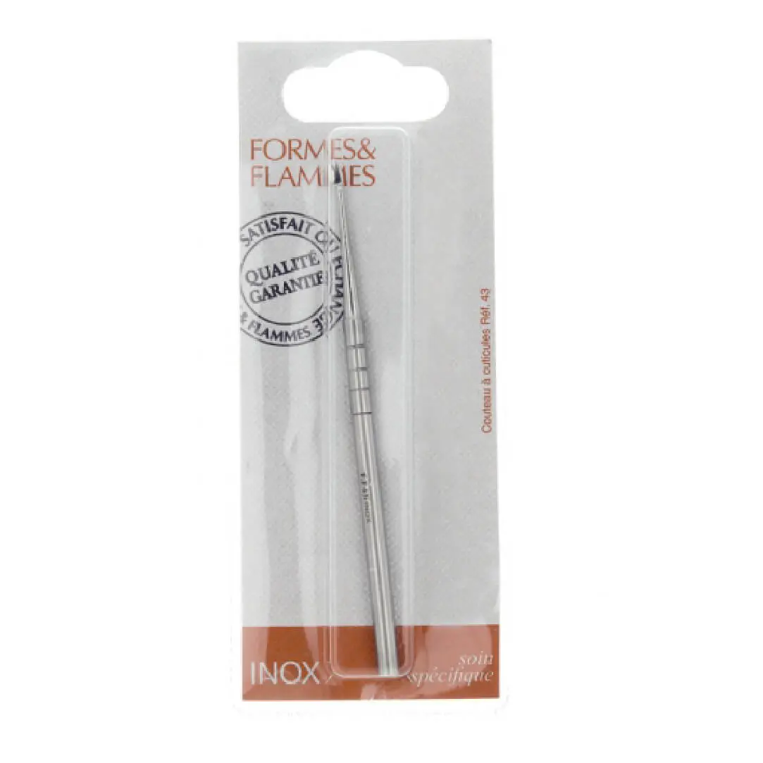FORMES&FLAMMES COUTEAU A CUTICULES REF 43