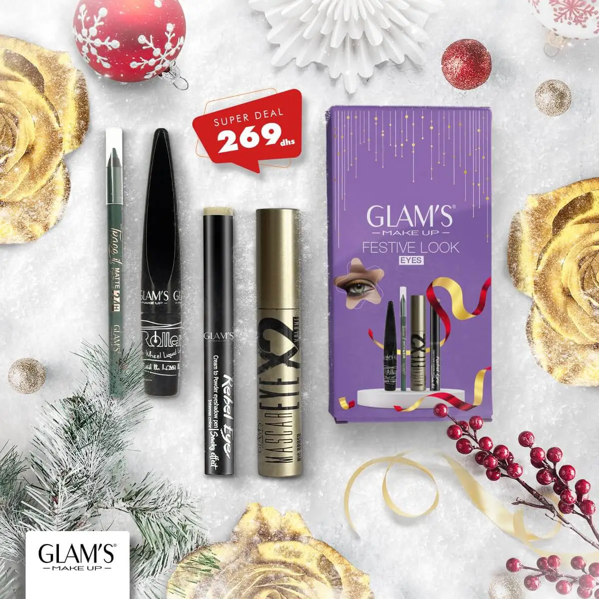 GLAM'S festive look pack eyes