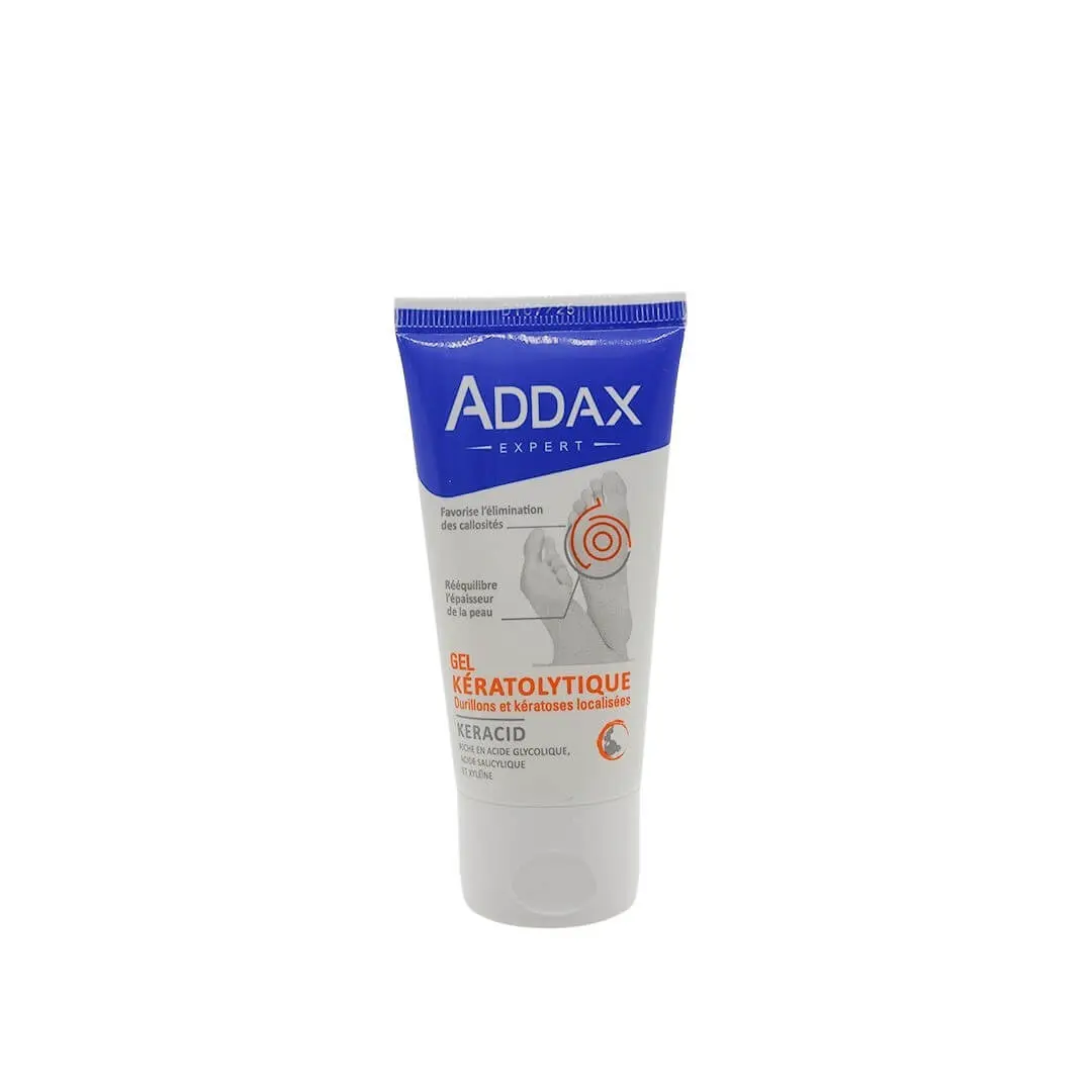 ADDAX GEL KERATOLYTIQUE DURILLONS ET KERATOSES LOCALISEES 50ML