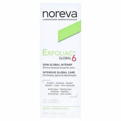 OIP (1) NOREVA EXFOLIAC GLOBAL 6 SOIN INTENSIF 30ML – Image 1