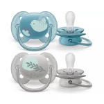 AVENT SUCETTE ULTRA SOFT 6-18M BOY – Image 2