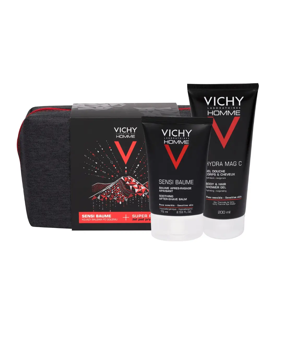 Sans-titre-2023-05-08T162629.883 Vichy Homme Sensi baume 75ml+hydra mag C 100ml Trousse – Image 1