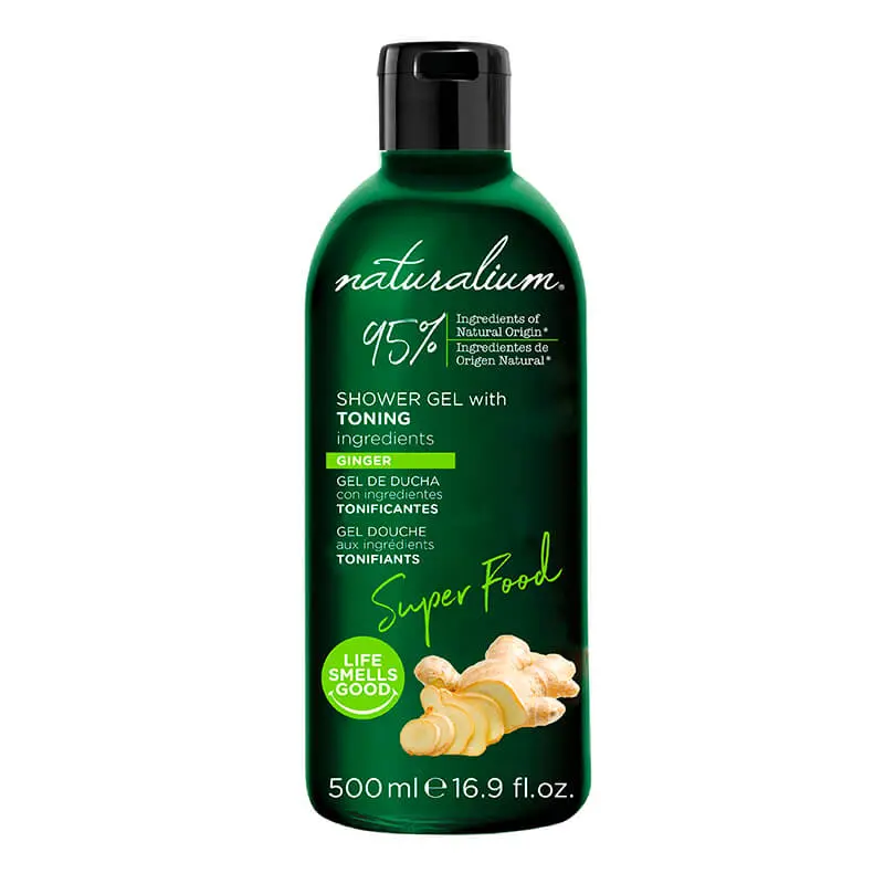 Shower gel Ginger Naturalium Superfood NATURALIUM GEL DOUCHE GINGER – Image 1