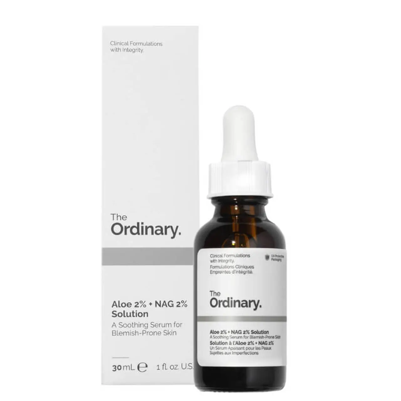 The Ordinary - aloès 2% + nag 2% solution 30ml