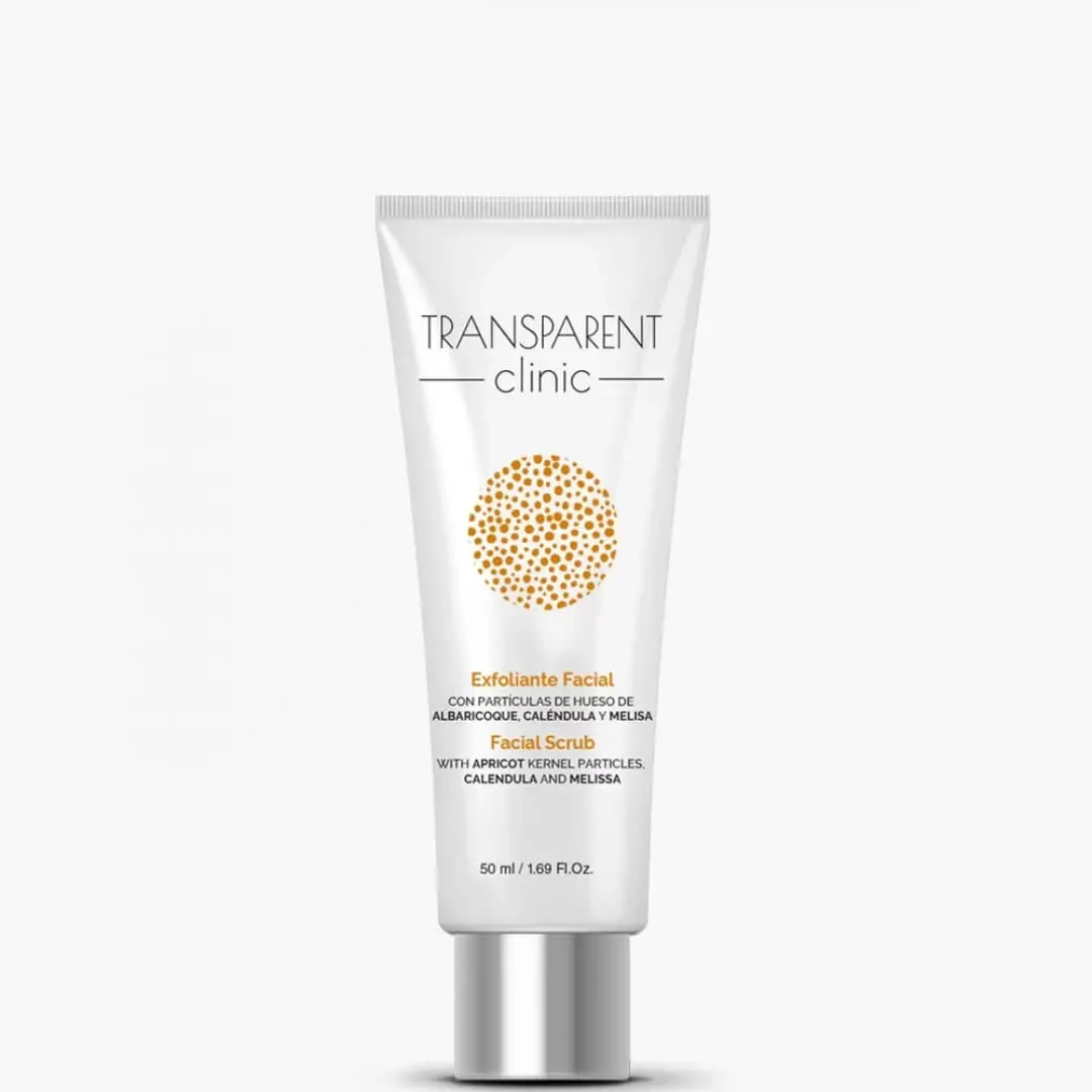 Transparent-clinic-Exfoliante-facial-50ml Transparent Clinic Exfoliante Facial 50ml – Image 1