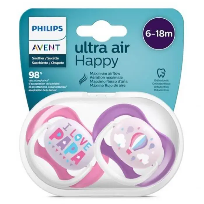avent-ultra-air-happy-6-18-mois-i-love-papa AVENT ULTRA AIR HAPPY 6-18 MOIS I LOVE PAPA – Image 1
