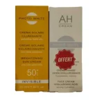 PHOTO WHITE CREME SOLAIRE INVISIBLE 50 ML + PHOTO WHITE HYALURONIQUE CREME OFFERT