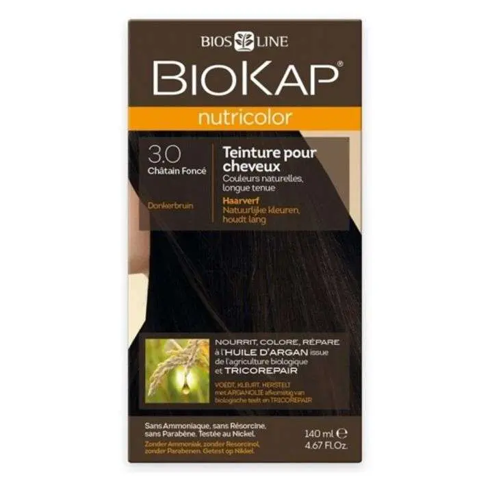 biokap-biokap-nutricolor-30-chatain-fonce-coloration.webp BIOKAP NUTRICOLOR 3.0 CHATAIN FONCE – Image 1