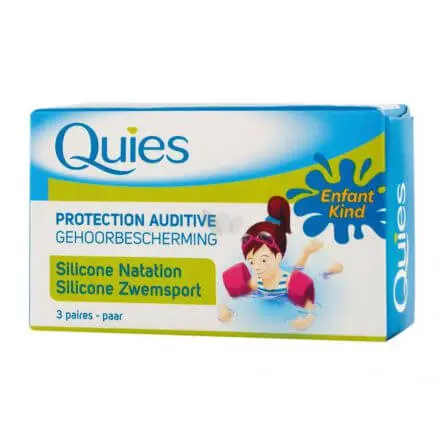 QUIES SILICONE NATATION ENANT 3 PAIRES