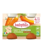 BABYBIO CAROTTE POTIMARRON 2X130G