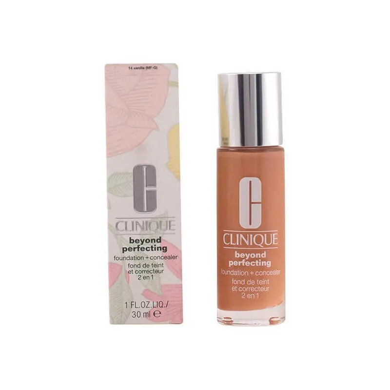 clinique-beyond-perfecting-foundation-concealer-14-vanilla-30-ml Clinique - BEYOND PERFECTING foundation + concealer 14-vanilla 30 ml – Image 1