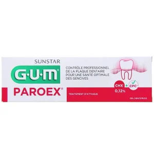 Gum Paroex Gel Dentaire Tube 75ml