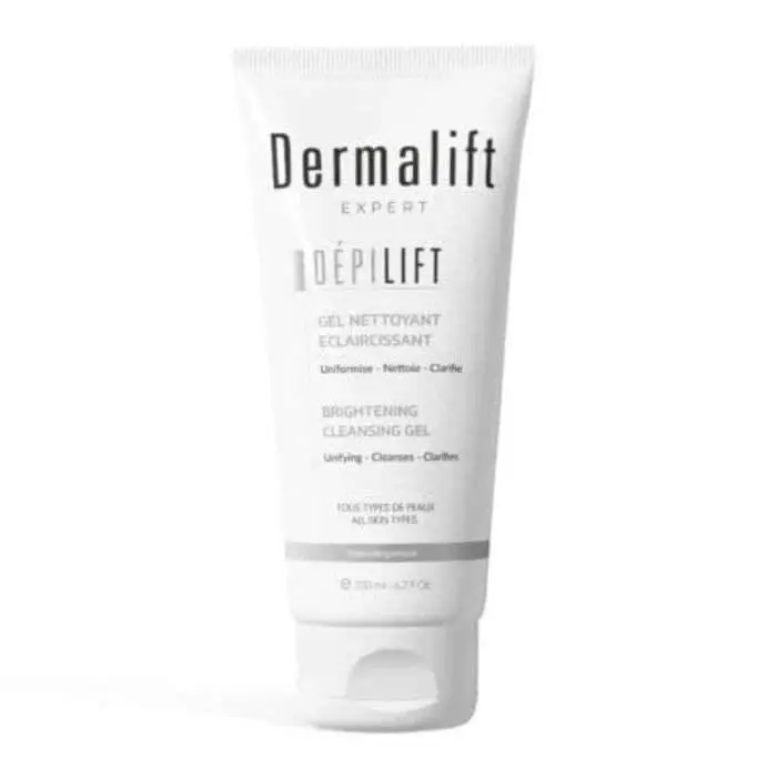 dermalift-depilift-gel-nettoyant-eclaircissant-tous-types-de-peaux-200ml DERMALIFT DEPILIFT GEL NETTOYANT ECLAIRCISSANT 200ML – Image 1