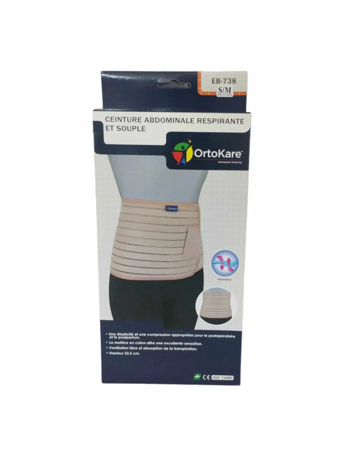 Ortokare Ceinture Abdominale Respirante Et Souple