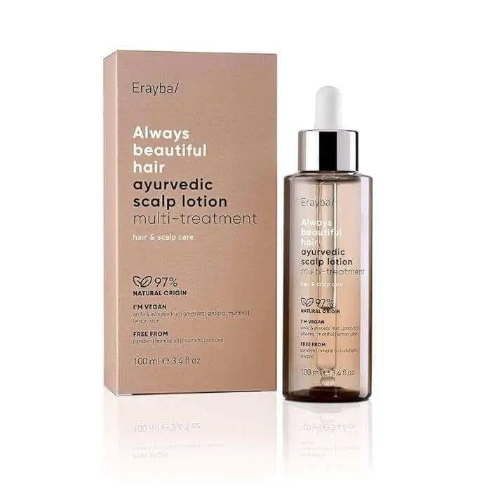 erayba-always-beautiful-hair-ayurvedic-lotion-pour-cuir-chevelu-multi-traitement-100ml ERAYBA ABH AYURVEDIC SCALP LOTION 100mL – Image 1