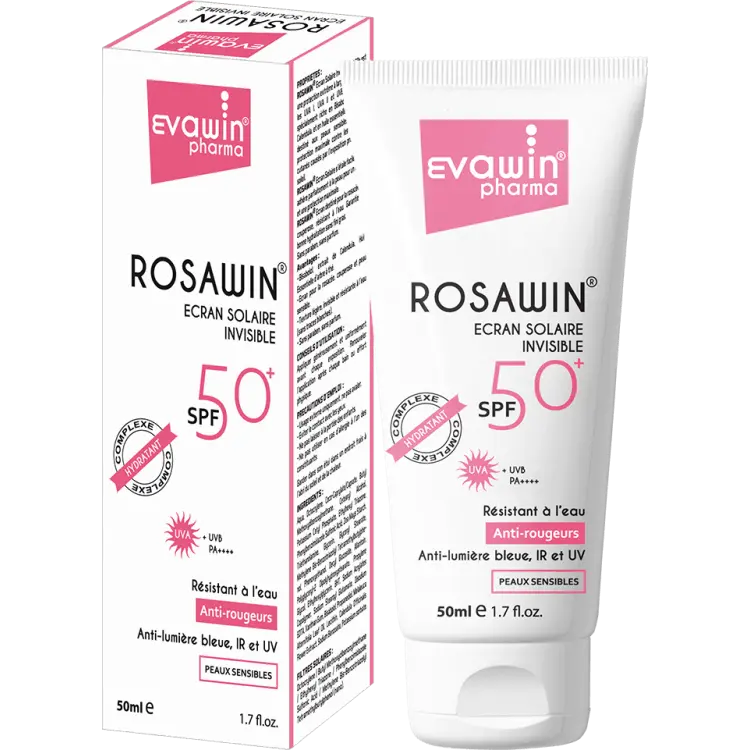 evawin-rosawin-ecran-solaire-invisible-spf-50-50ml EVAWIN ROSAWIN écran solaire invisible spf 50+ (50ml) – Image 1