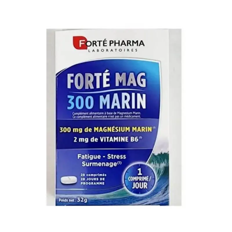 Forté Pharma Magné 300 Marin – 28 Comprimés
