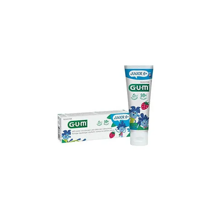 gum-gum-dentifrice-junior-50-ml-dentifrices-enfants GUM DENTIFRICE JUNIOR 6ANS + 50 ML – Image 1
