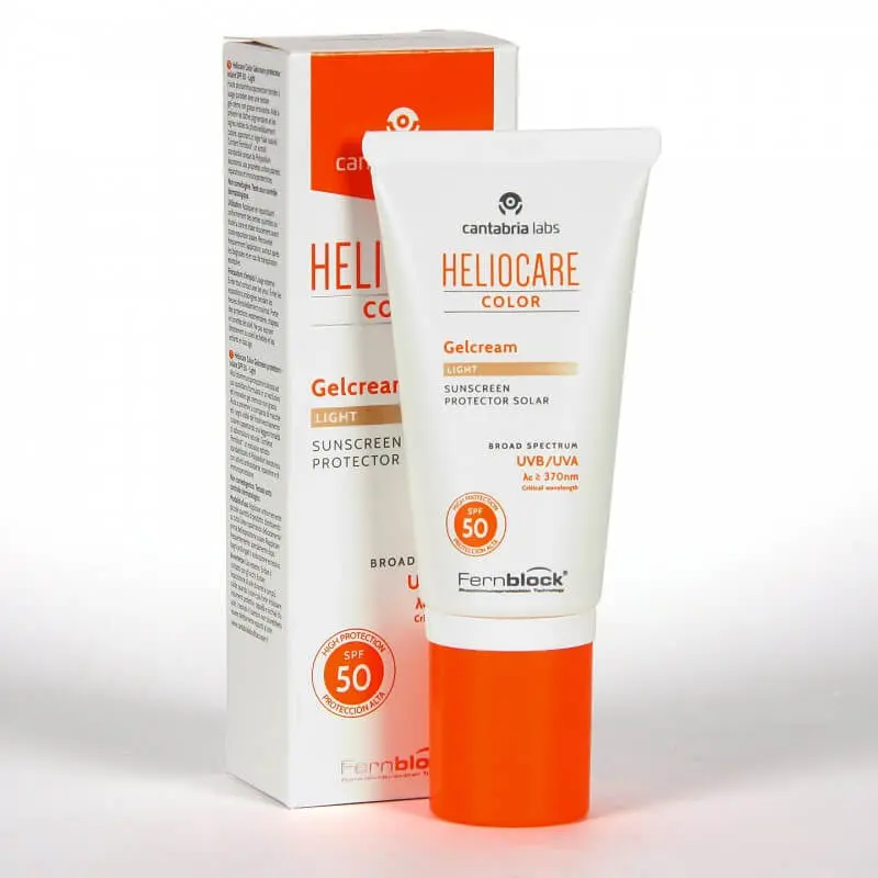 heliocare-color-gel-creme-spf-50-light-50-ml HELIOCARE COLOR GEL CREAM LIGHT SPF50 50ML – Image 1
