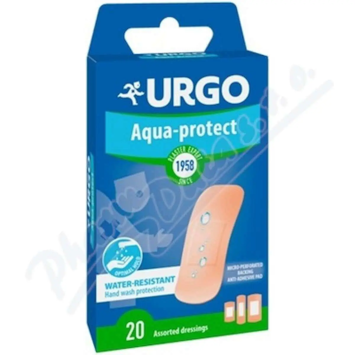 img-4827516-urgo-aqua-protect-omyvatelna-naplast-20ks-nova-1200x1200 URGO AQUA PROTECT WATER RESISTANT 20 PATCHS – Image 1