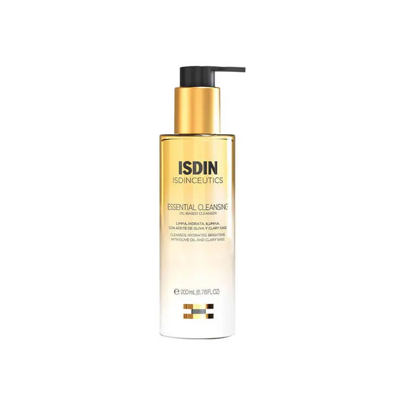 isdin-isdinceutics-essential-cleansing-huile-demaquillante-200ml Isdin Essential Cleansing Huile nettoyante et démaquillante visage 200ml Aucune valeur de notation Lien sur la même page. (0) – Image 1