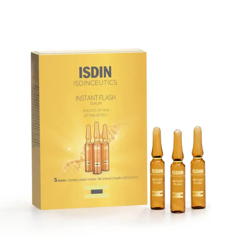 isdinceutics-instant-flash-effect-lifting-5-ampoules Isdin Isdinceutics Instant Flash Éclat Instantané – 5 Ampoules – Image 1