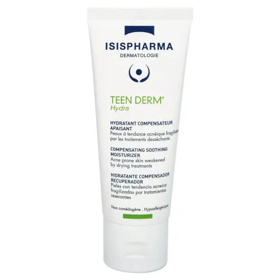 Isis pharma teen derm hydra hydratant compensateur apaisant 100ml