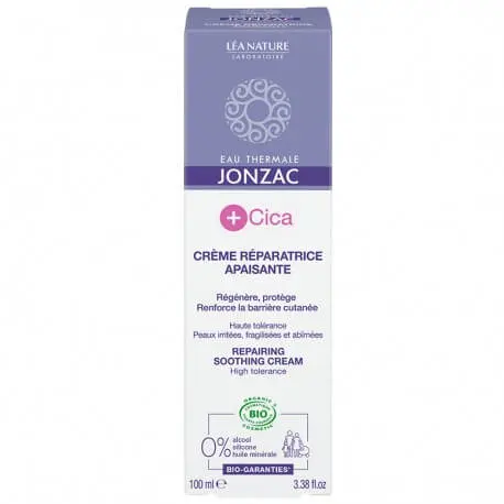 jonzac-cica-creme-reparatrice-apaisante-100ml JONZAC CRÈME RÉPARATRICE APAISANTE – Image 1