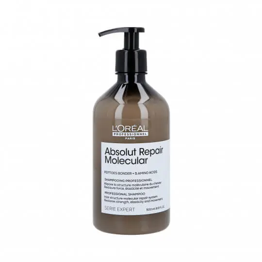 l-oreal-professionnel-absolut-repair-molecular-shampoing-fortifiant-cheveux-abimes-500-ml ABSOLUT REPAIR - Molecular Shampoo 500 ml – Image 1
