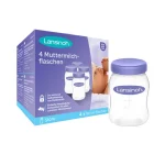 LANSINOH 4 POTS DE CONSERVATION DE LAIT MATERNEL