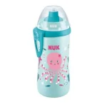 Nuk Junior Cup 300ml avec effet caméléon 18m+ Bleu poulpe
