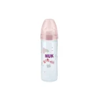 NUK BIBERON NEW CLASSIC FIRST CHOICE INCASSABLE ROSE 250 ML (6-18M)