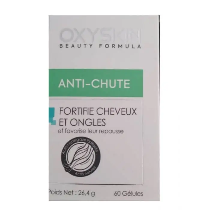 oxyskin-oxyskin-anti-chute-premium-60-gelules-complements-alimentaires Oxyskin anti-chute premium 60 gélules – Image 1