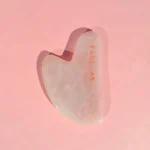FACELAB GUA SHA - heart shaped Rose quartz