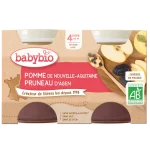 BABYBIO POMME DE NOUVELLE-AQUITAINE PRUNEAU D'AGEN 4MOIS ET +