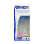 Dodie Peppa Pig – Biberon Anti-Colique Initiation avec Tétine Ronde 3 Vitesses