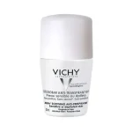 VICHY DÉODORANT ANTI-TRANSPIRANT BILLE 48H PEAUX SENSIBLES OU EPILÉES 50ML