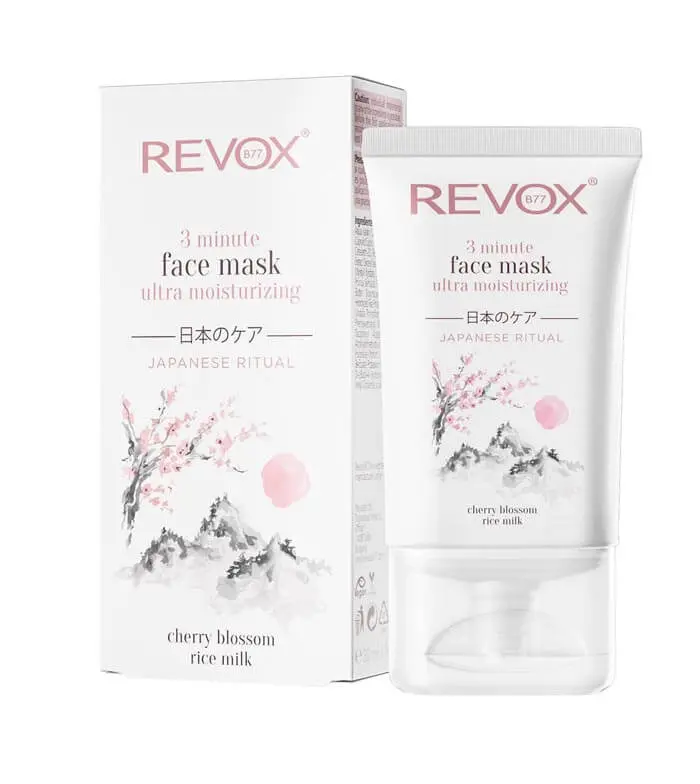 revox-mascarilla-facial-3-minutos-ultra-hidratante-ritual-japones-1-67478 REVOX JAPANESE RITUAL 3 MINUTE ULTRA MOISTURIZING FACE MASK, 30 ml – Image 1
