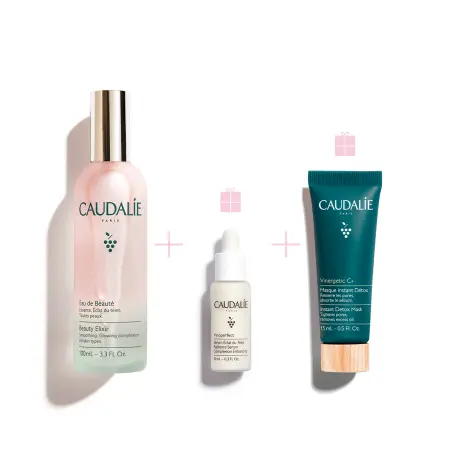 Caudalie Coffret Le Trio Détox & Éclat