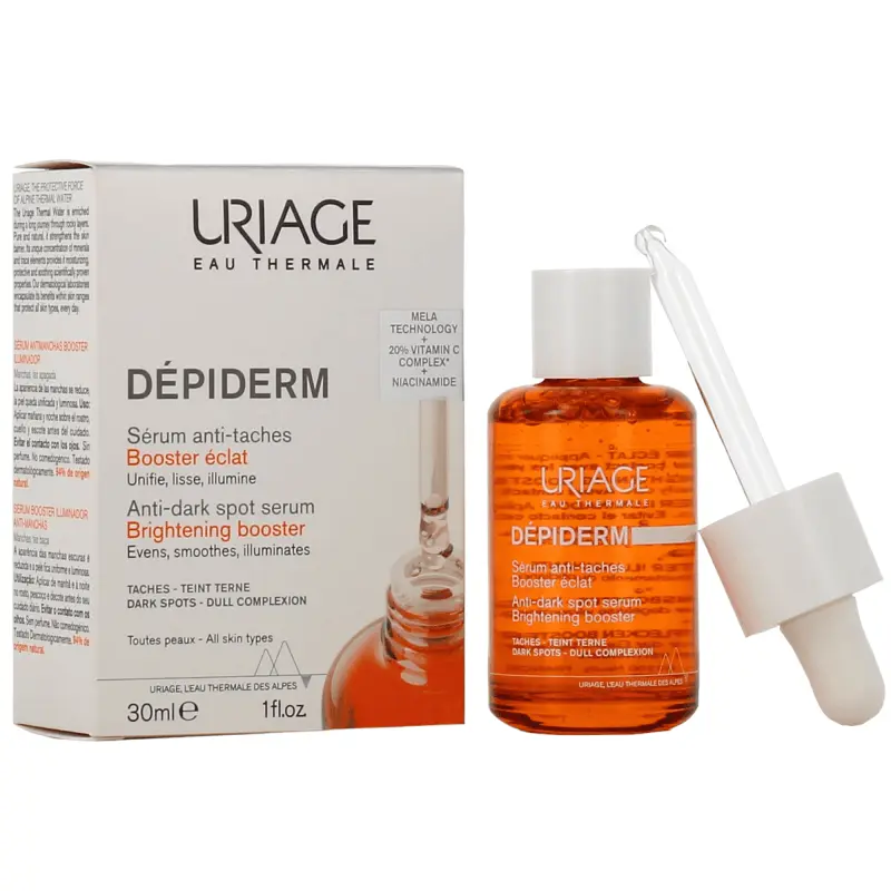 uriage-depiderm-serum-anti-taches-booster-eclat-30ml Uriage Dépiderm Sérum Anti-Taches Booster d'Eclat 30 ml – Image 1