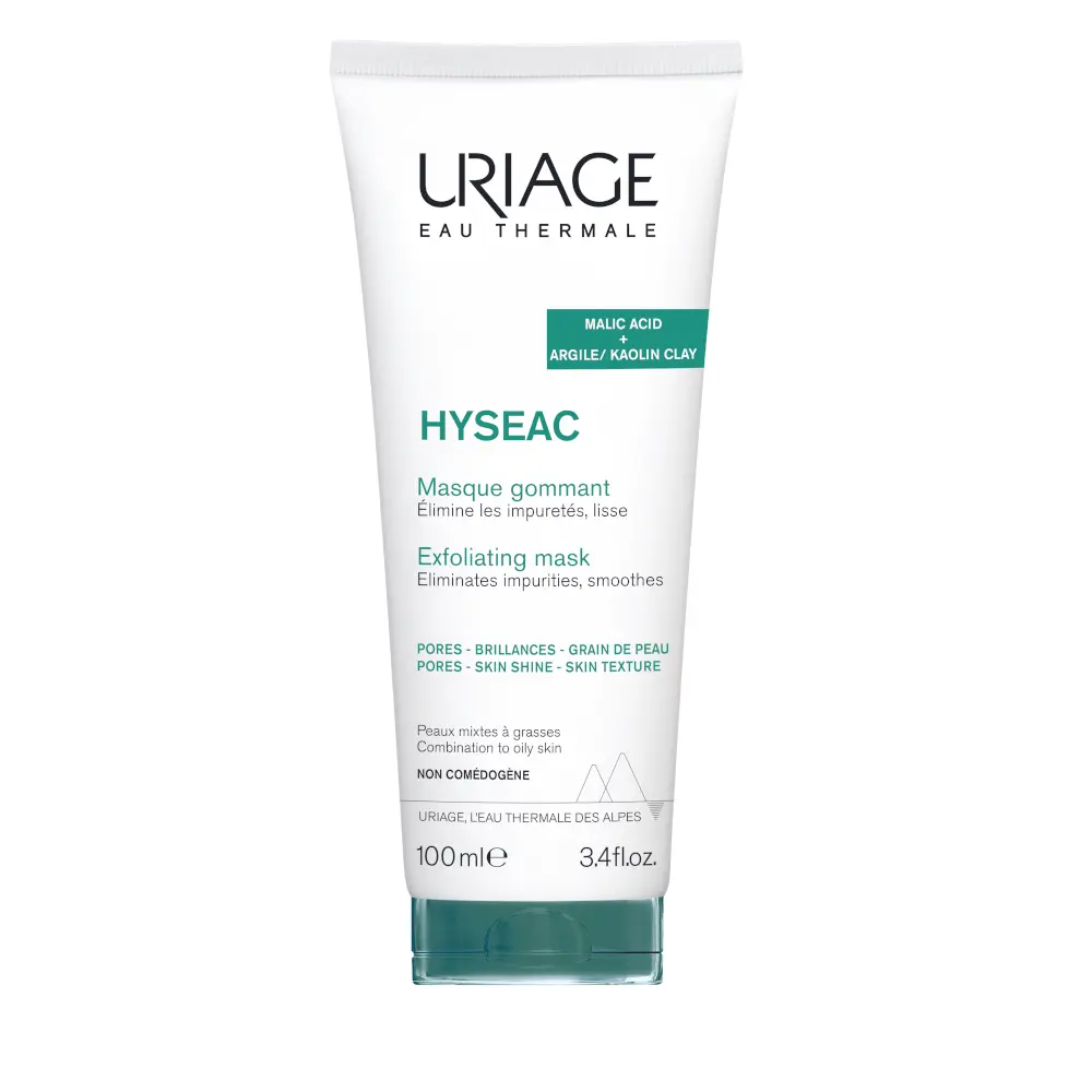 uriage-hyseac-exfoliating-mask-100-ml URIAGE HYSEAC MASQUE GOMMANT 100ML – Image 1