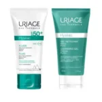 URIAGE HYSEAC PACK FLUIDE SPF50+GEL NETTOYANT 50ML OFFERT