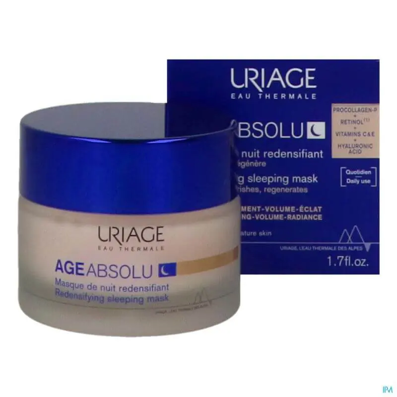 URIAGE AGE ABSOLU MASQUE DE NUIT REDENSIFIANT