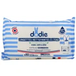 DODIE LINGETTES NETTOYANTES 50 LING