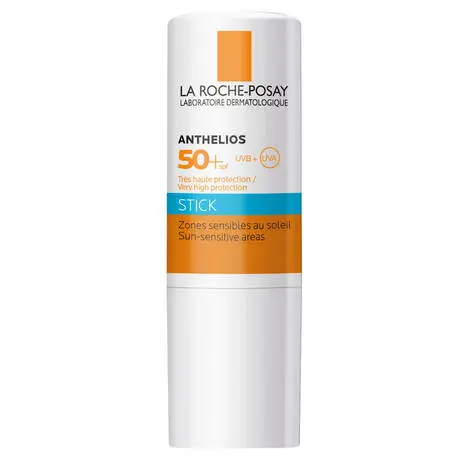 3433422408616_Anthelios-XL-SPF-50-Stick_9g_01_La-Roche-Posay.webp LA ROCHE POSAY ANTHELIOS CREME SOLAIRE EN STICK ZONES SENSIBLES VISAGE SPF50+ SANS PARFUM – Image 1